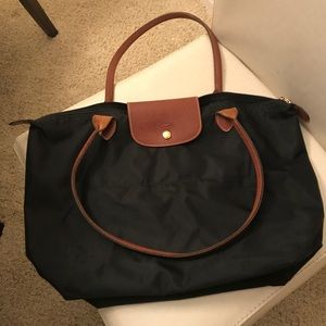 Longchamp large black bag